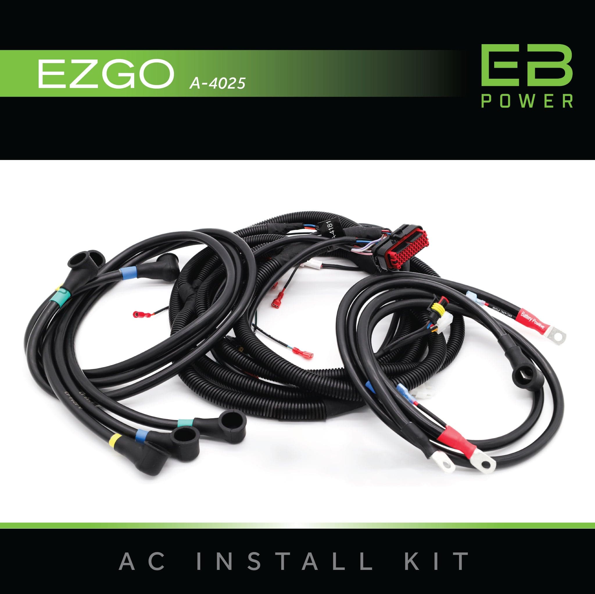 EB Power AC Kit / 450A + 4kW (BETTER TORQUE) / EZGO / 2-6+ Passenger