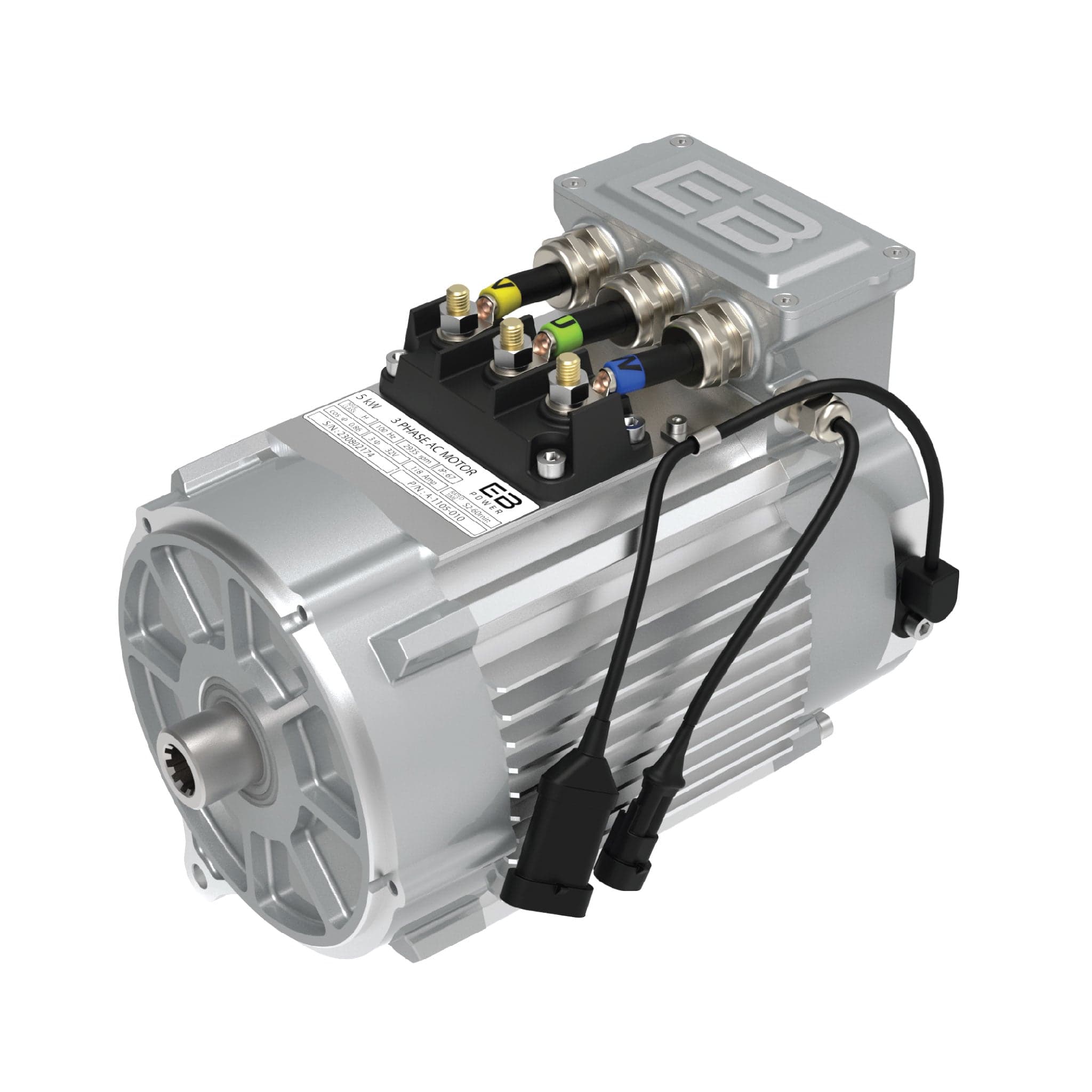 EB Power AC Kit / 600A + 5kW (MOST TORQUE) / Club Car Precedent/Tempo/Onward / 2009+