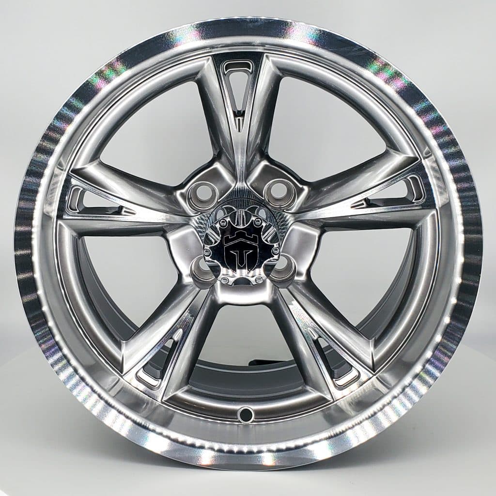 Empire Rodder 14x7 Hyper Black w/ Machined Face