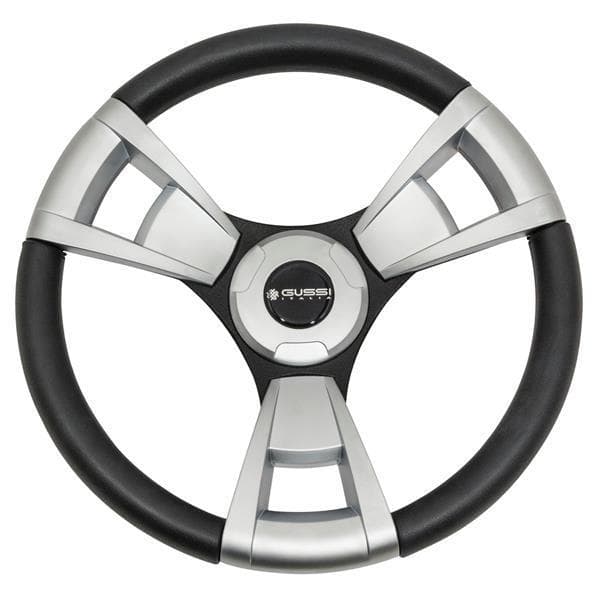 Gussi Model 13 Soft Touch Steering Wheel (Aluminum)(Yamaha HUB)