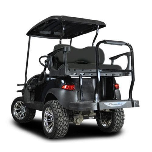 Madjax G300 Alum Seat Kit w/ Deluxe Black Cushions for Club Car Precedent