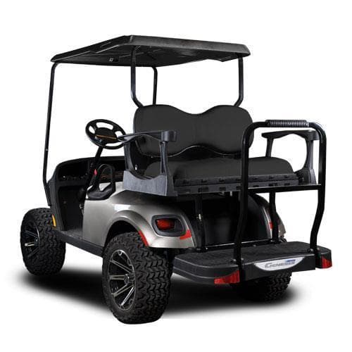 Madjax G300 Alum Seat Kit w/ Deluxe Black Cushions for E-Z-Go RXV